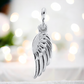 Angel Wing Keepsake Charm - 14K Gold & Sterling Silver