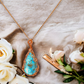 By My Side: Labradorite & Copper Pet Memorial Necklace